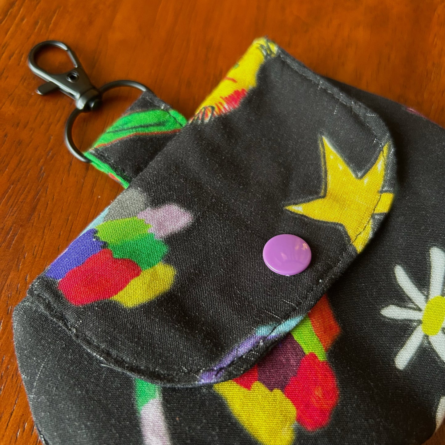 Funky Cotton - Clip-On Mini Pouch