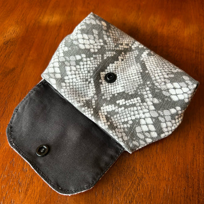 Snake Skin Pattern - Clip-On Mini Pouch