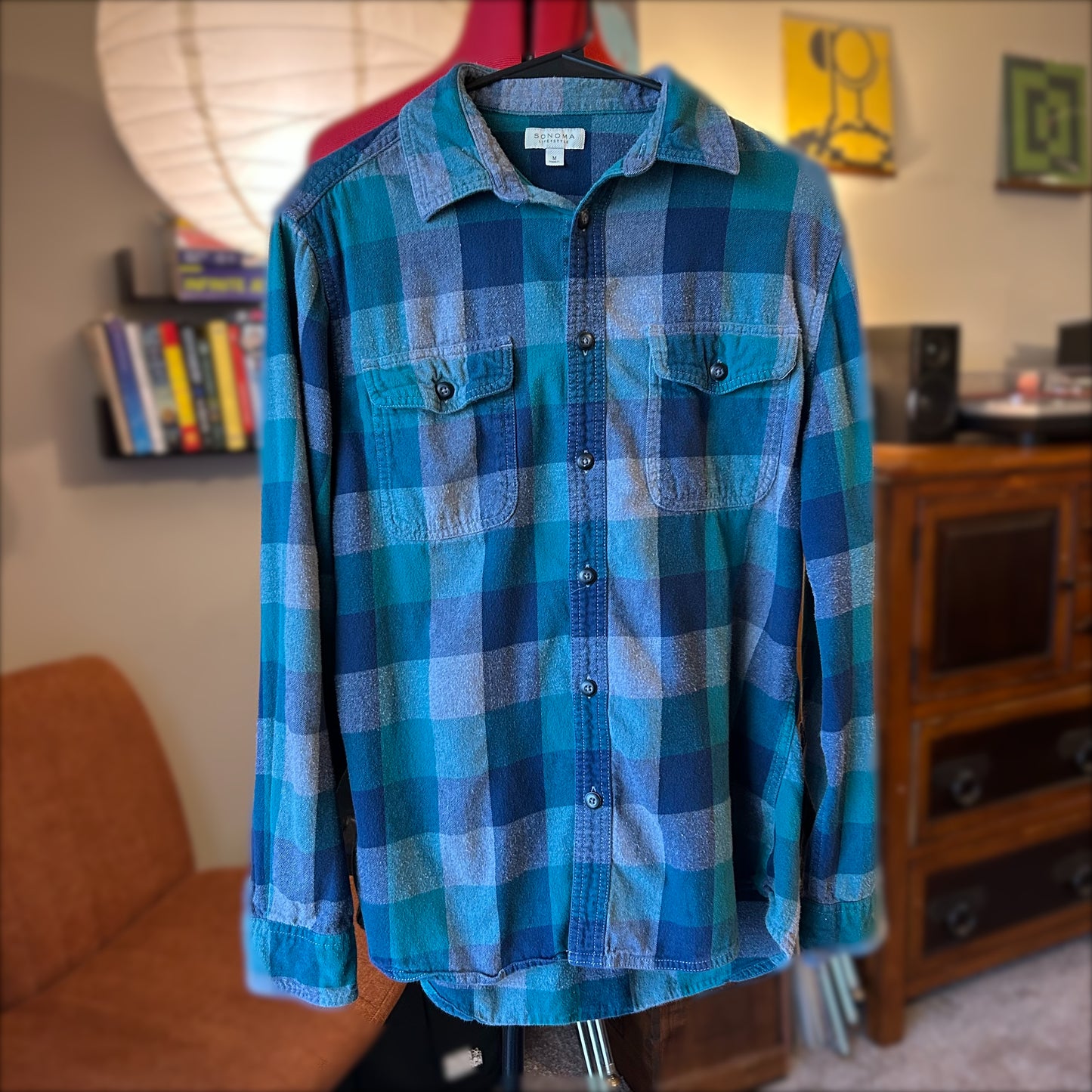 Upcycled Nirvana Flannel
