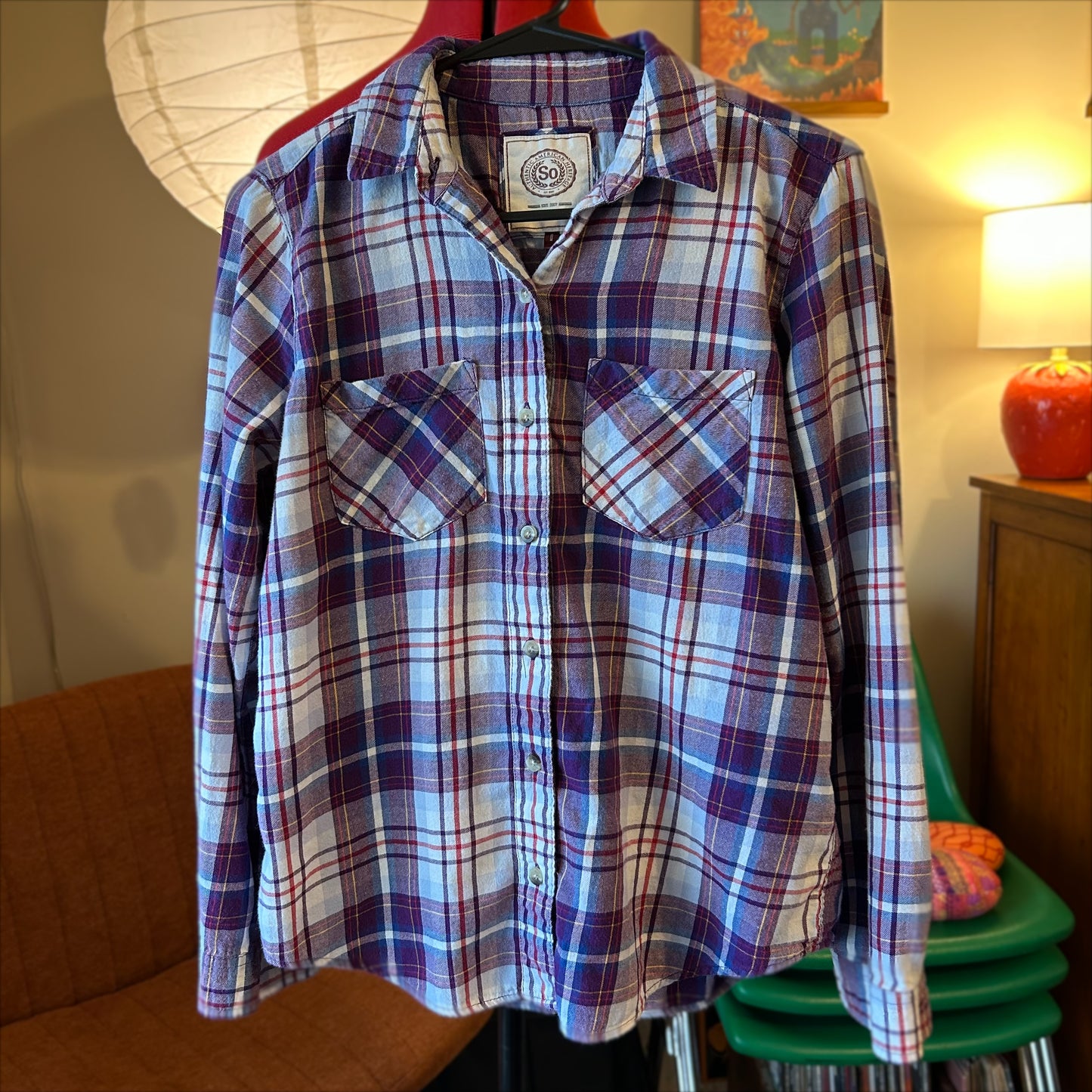 Upcycled NASA Flannel