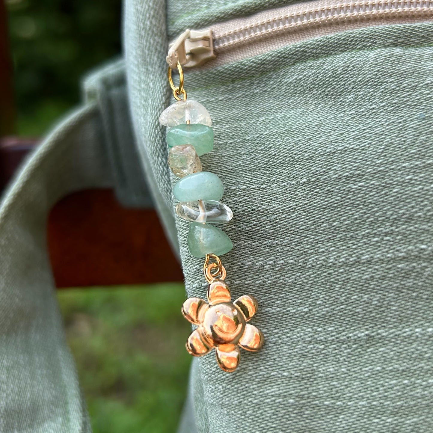Green Denim - Back Pocket Adjustable Bag