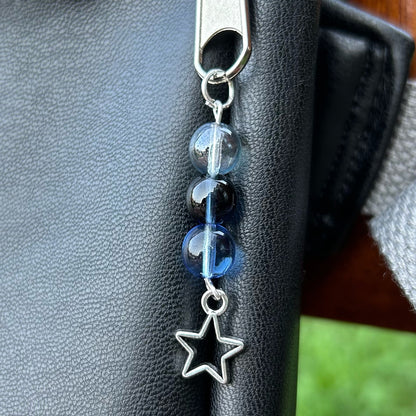 Black Faux Leather - Back Pocket Adjustable Bag
