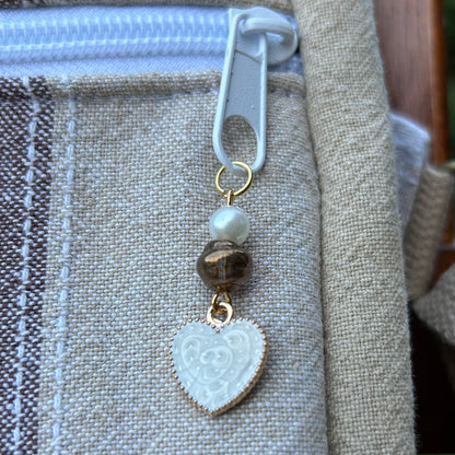 Tan Cotton Button-Down - Back Pocket Adjustable Bag
